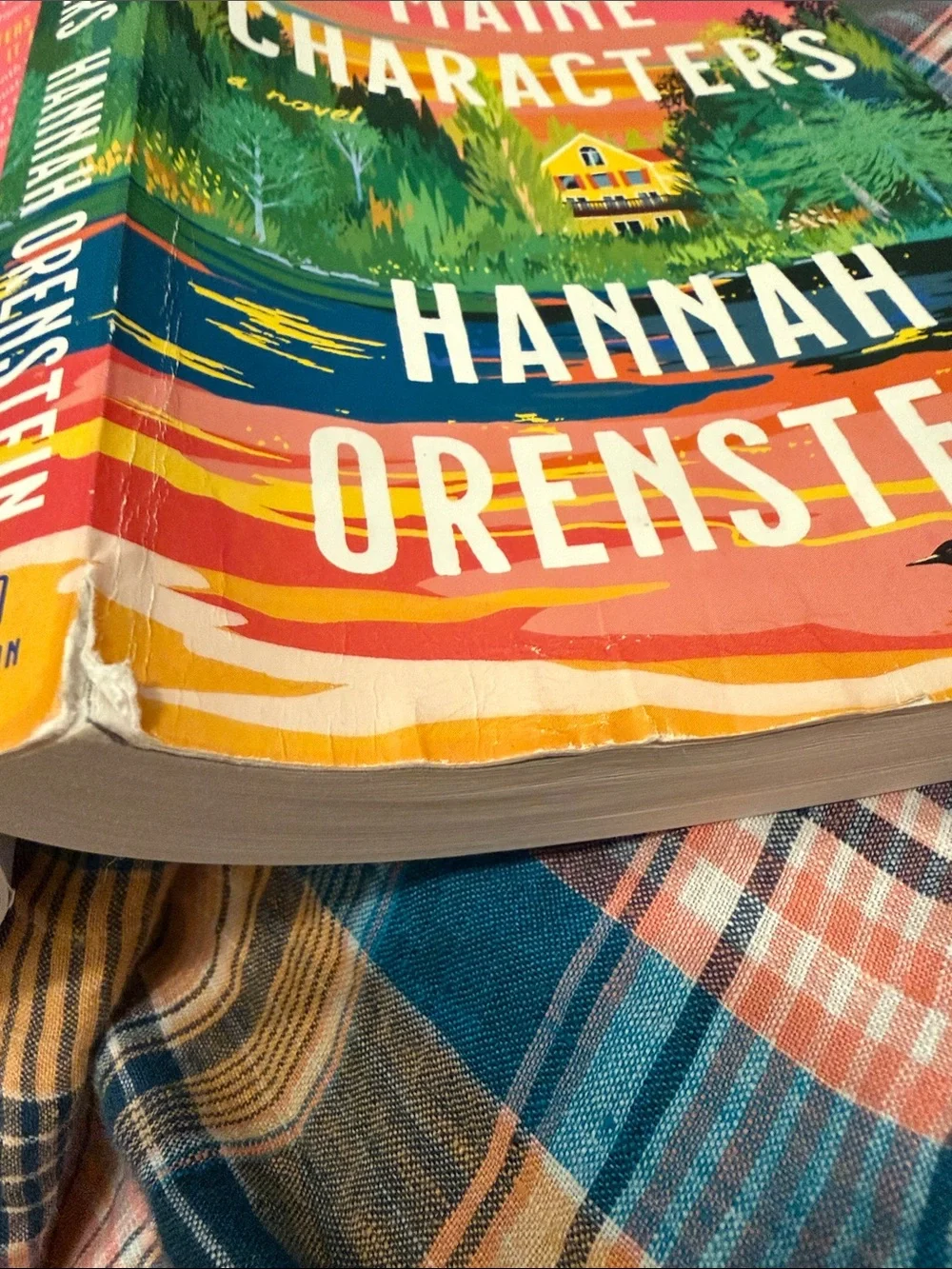 Book Club Fiction Novel “Maine Characters“ Hannah Orenstein  Paperback